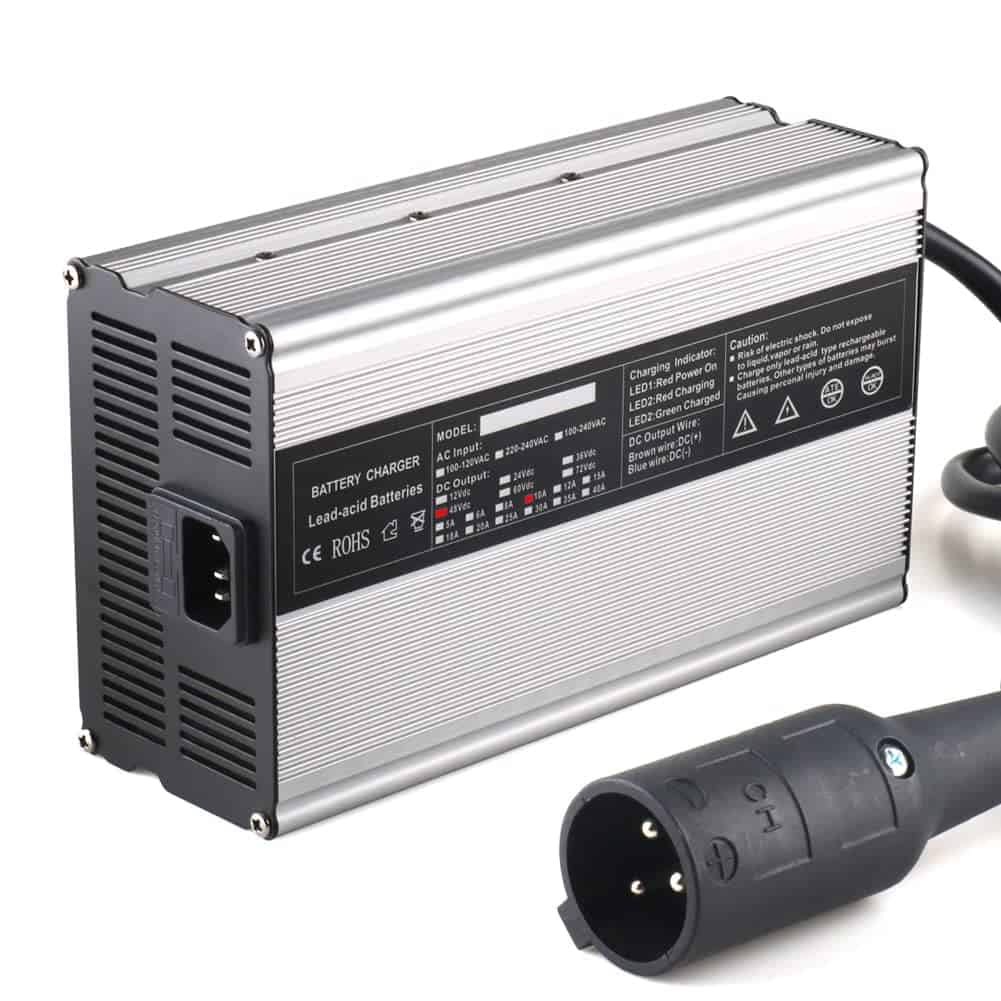 Cargador de Batería JFX 48V 10A para Carritos de Golf Club - Imagen 6