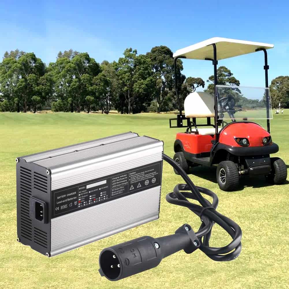 Cargador de Batería JFX 48V 10A para Carritos de Golf Club - Imagen 5