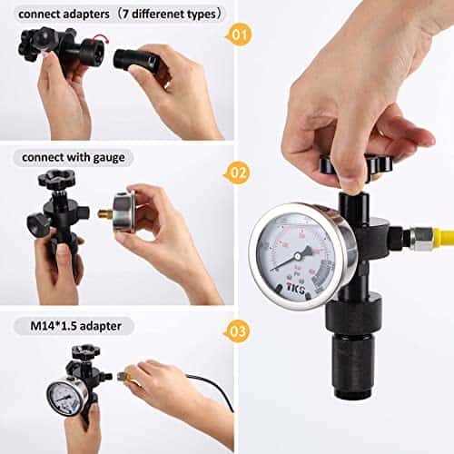 Kit de Carga de Acumulador de Nitrógeno Hidráulico - Kit de - Imagen 6