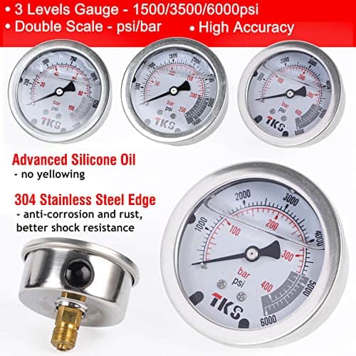 Kit de Carga de Acumulador de Nitrógeno Hidráulico - Kit de - Imagen 3