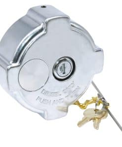 Tapa de gasolina con cierre de tanque de combustible para