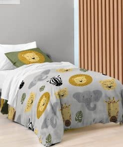 Saturday Park Safari Friends Juego de Funda Nórdica y Funda