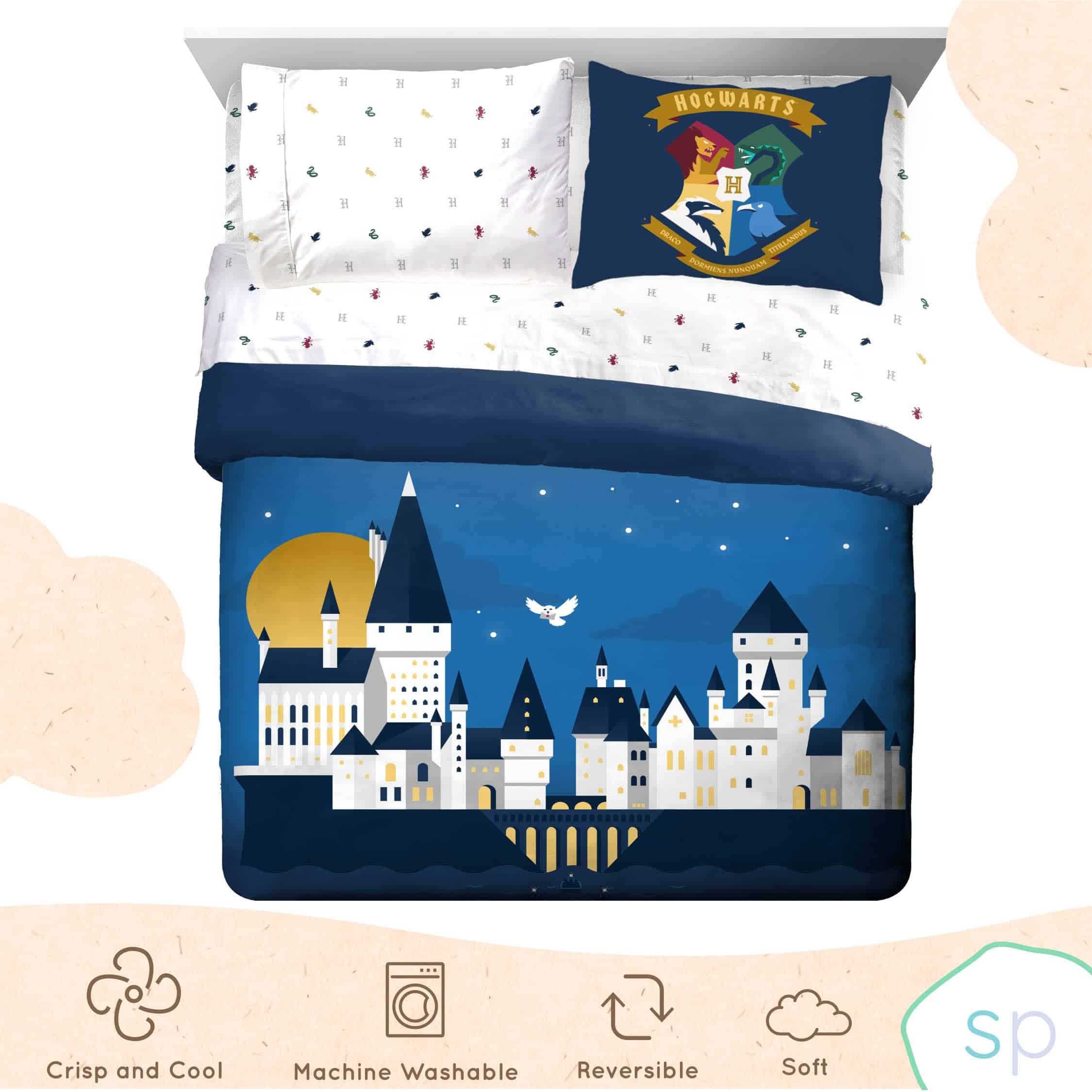 Juego de cama completo Harry Potter Exploring Hogwarts de - Imagen 4