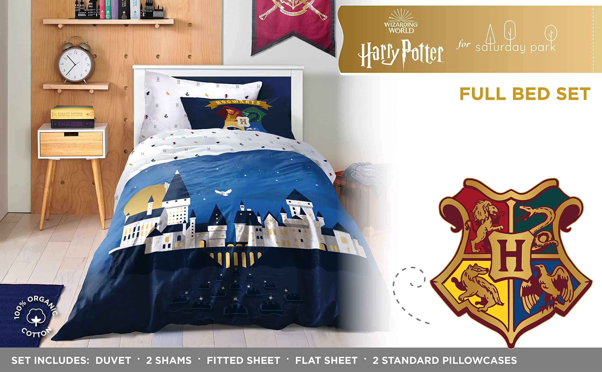 Juego de cama completo Harry Potter Exploring Hogwarts de - Imagen 3