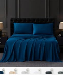 Juego de Sábanas 100% Orgánicas de Viscosa Derivadas de