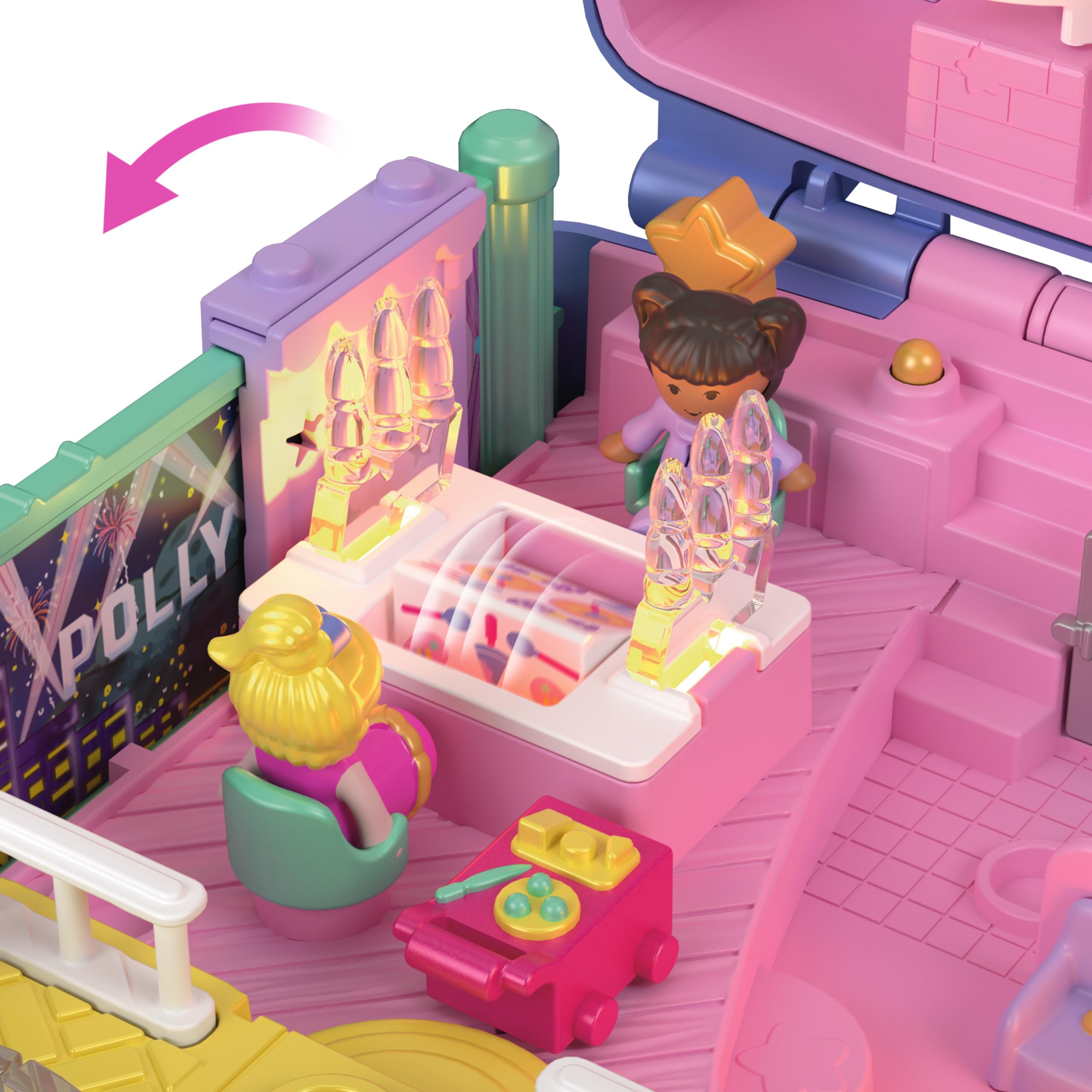 Polly Pocket Compact para Coleccionistas con 3 Micro - Imagen 3