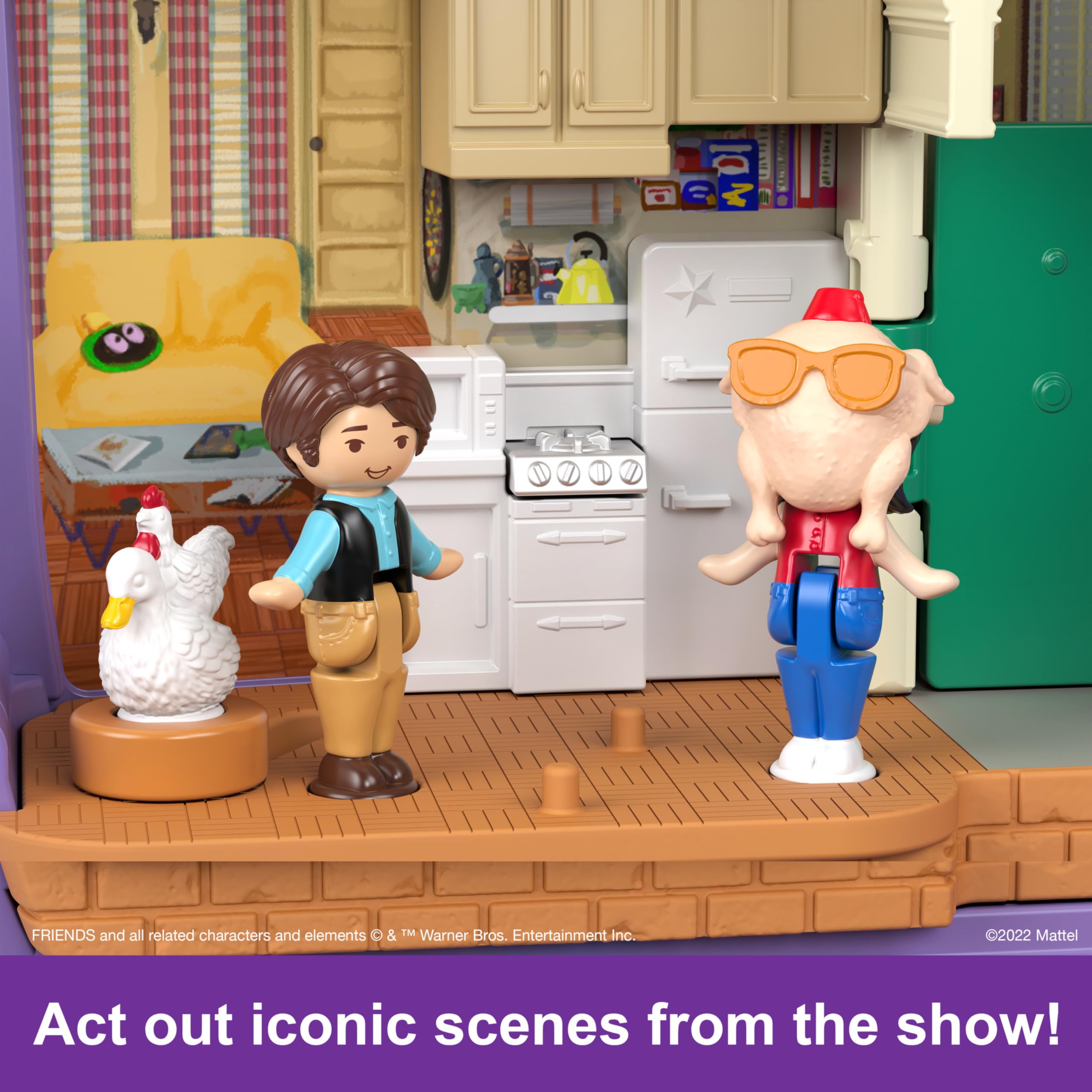 Polly Pocket Friends Compact Playset con 6 Muñecas de - Imagen 6