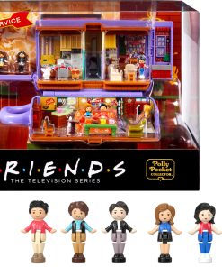 Polly Pocket Friends Compact Playset con 6 Muñecas de