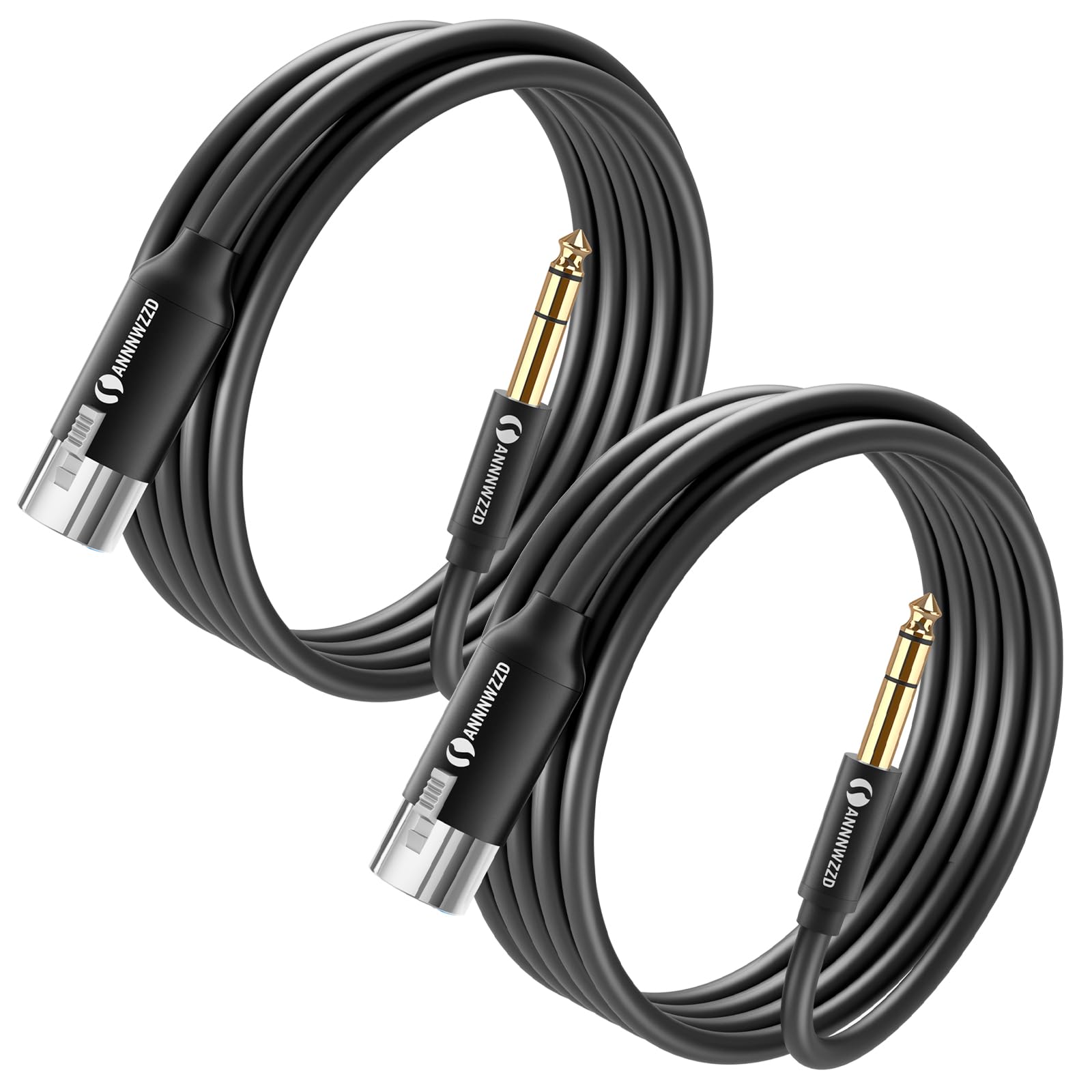 Cable XLR a 1/4, XLR Hembra a 1/4, TRS a XLR para - Imagen 9