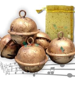 6 Pzas Rustic Vintage Chic Cascabeles, Campanas Musicales