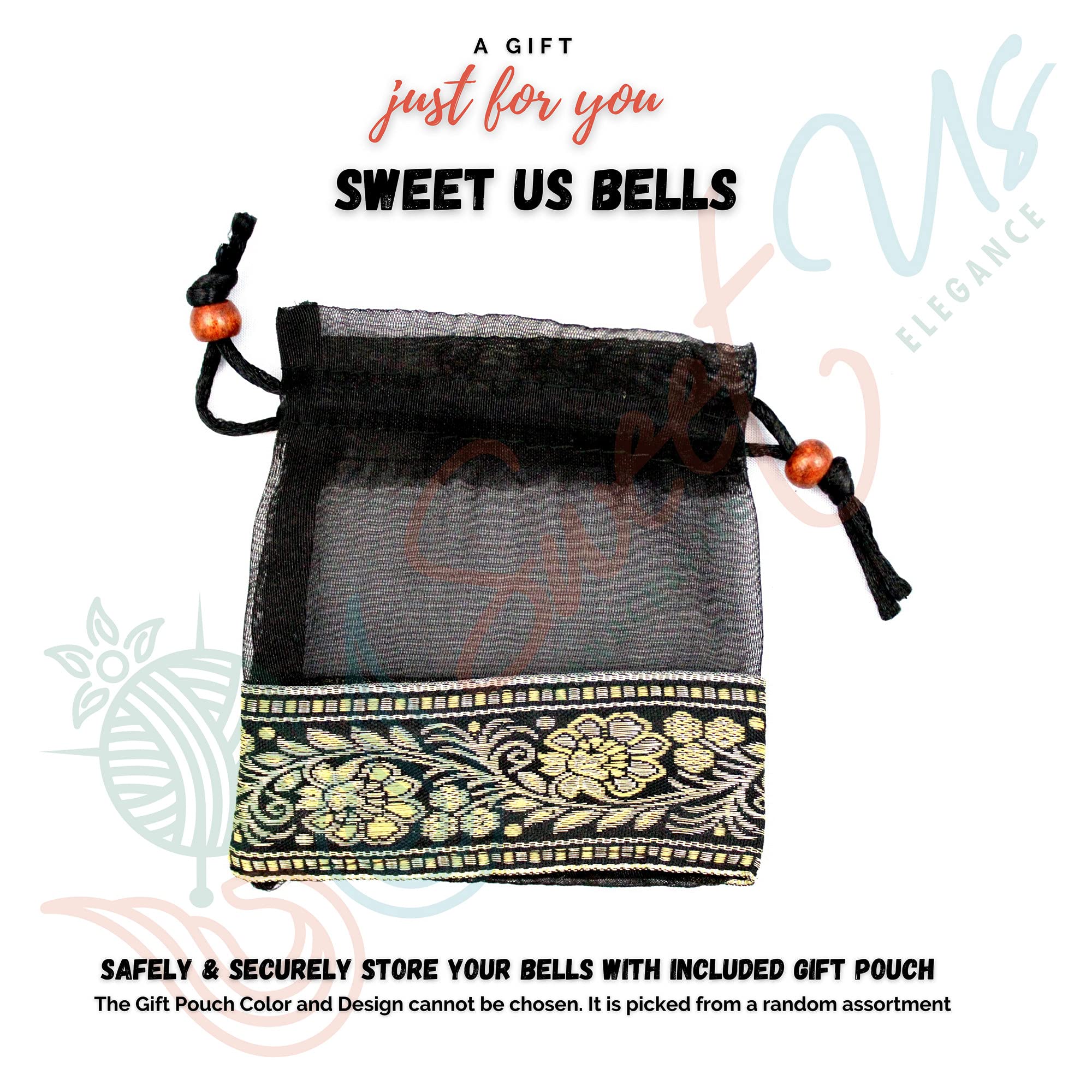 6 Pzas Rustic Vintage Chic Cascabeles, Campanas Musicales - Imagen 4