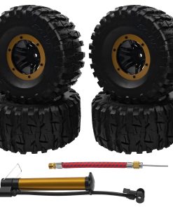 Llantas de Goma Inflable de 2.2" OD135mm y Rines de