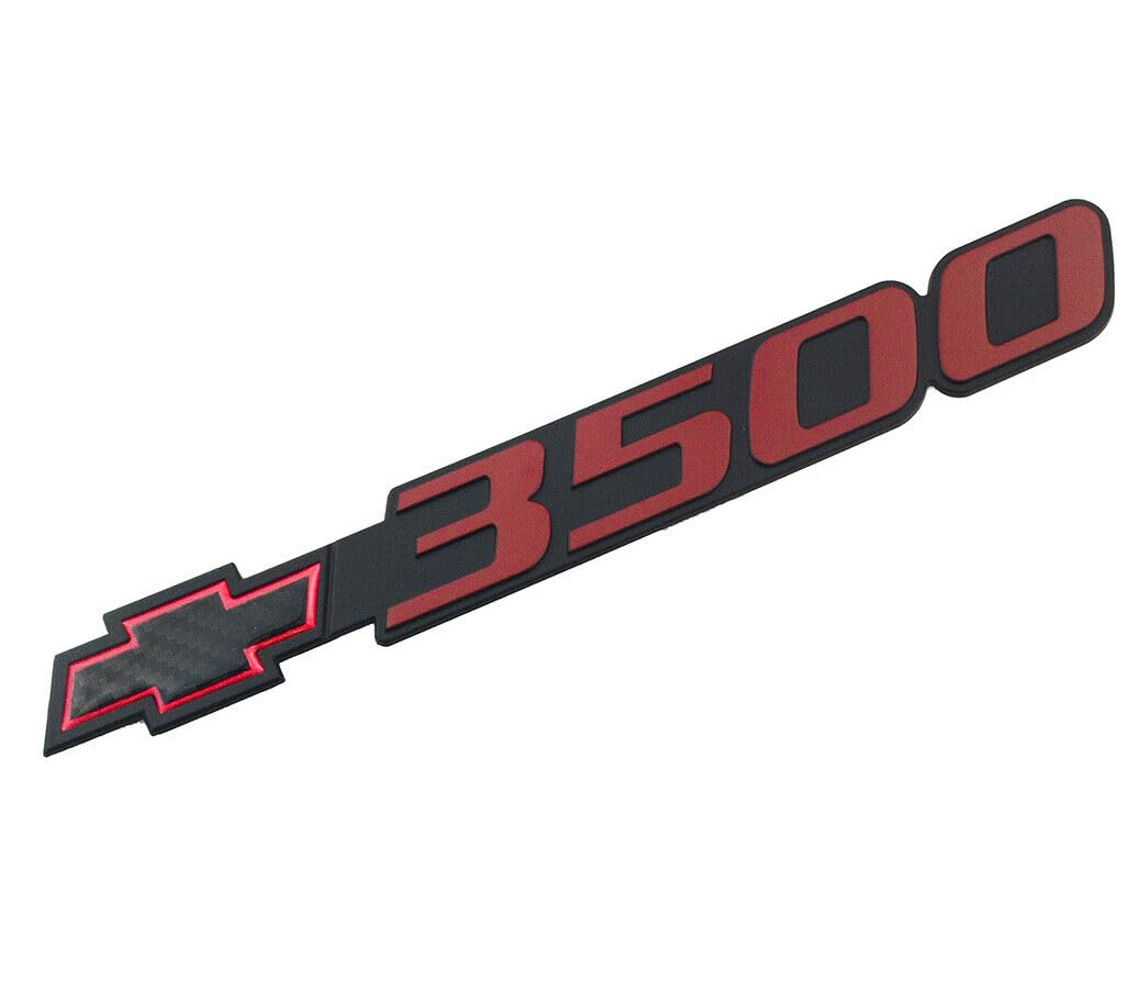 Emblema 3D de pajarita Silverado 3500 de 2 piezas 2001-2007 - Imagen 5