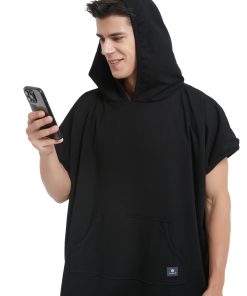 Radia Smart® EMF Poncho con Capucha para Adultos - Manta de