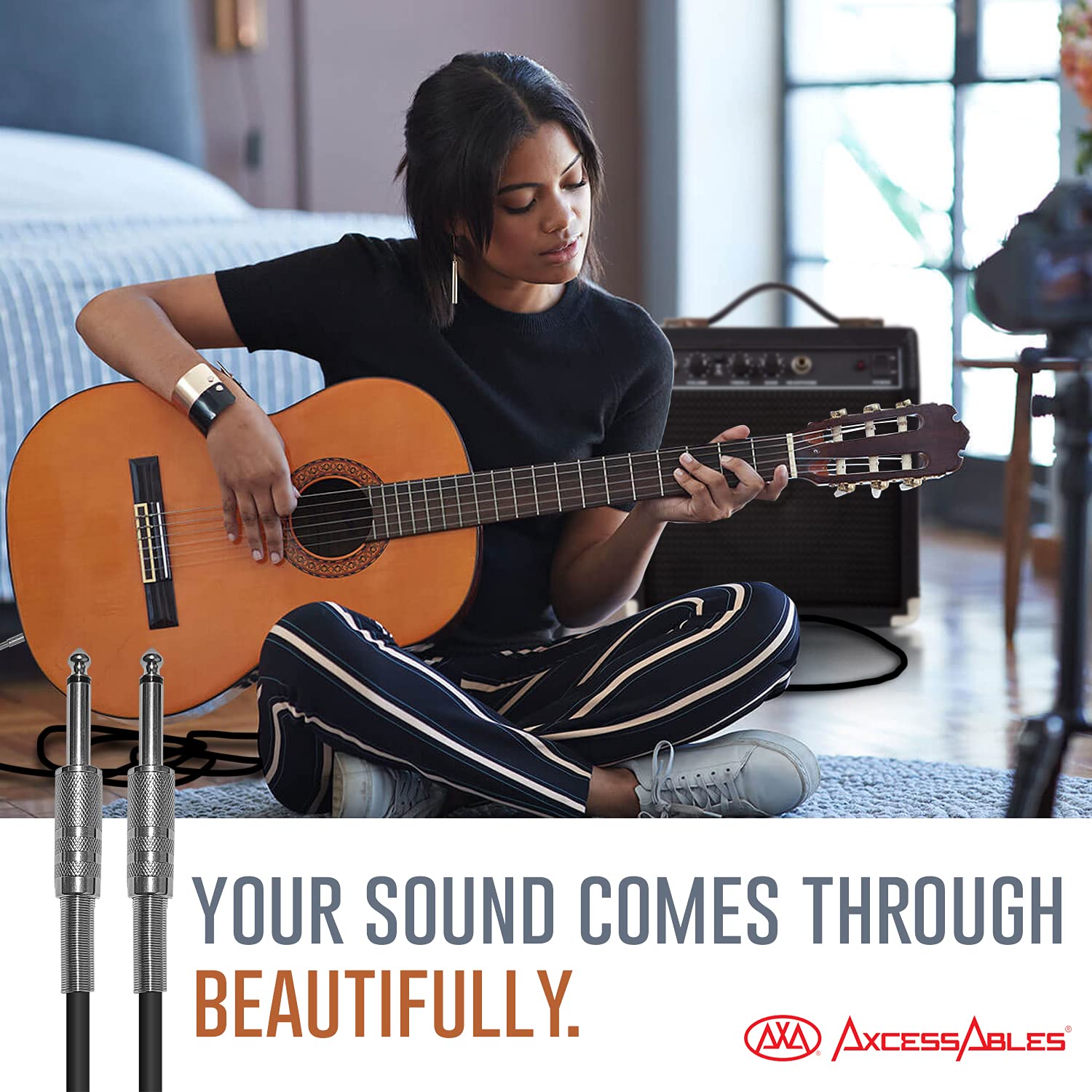 Cables de Audio para Guitarra 1/4 de Pulgada a 1/4 de - Imagen 6