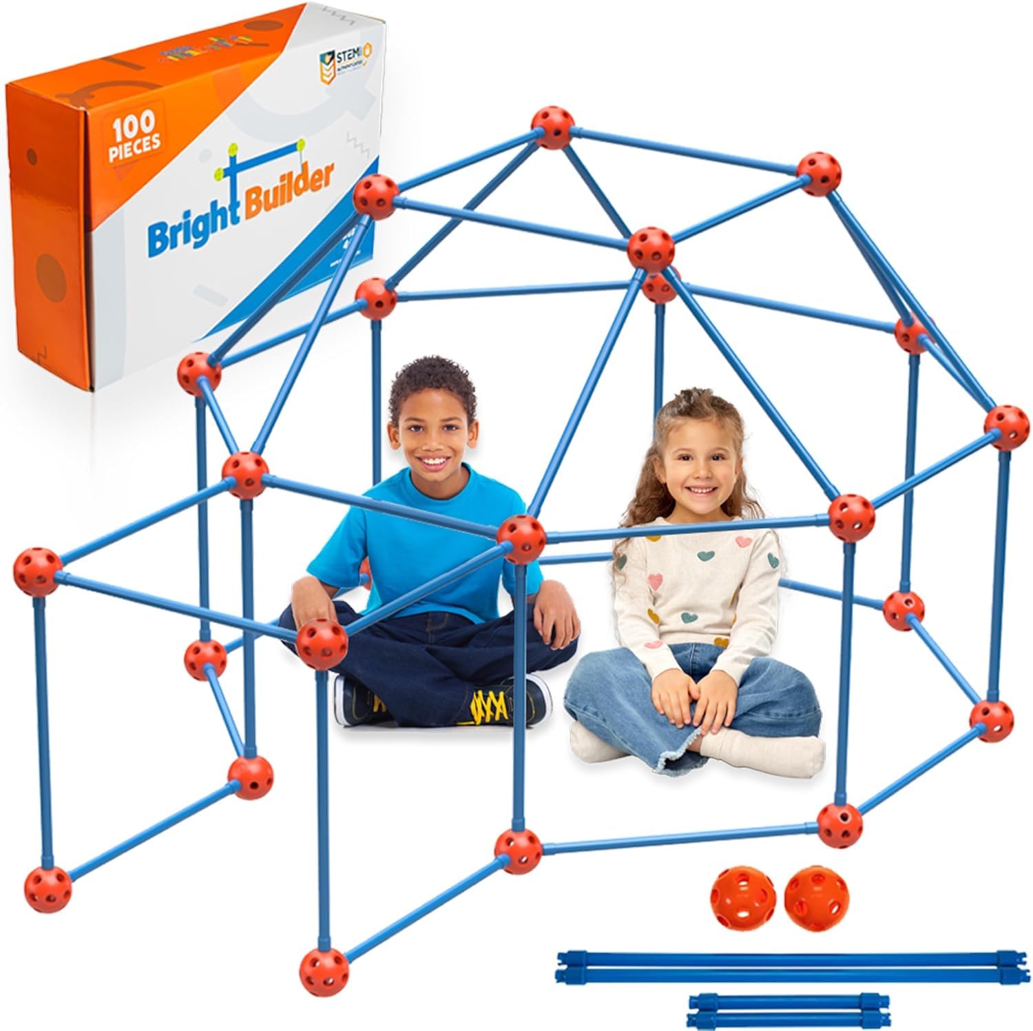 Kit de Construcción de Fortalezas Intellio Toys para Niños