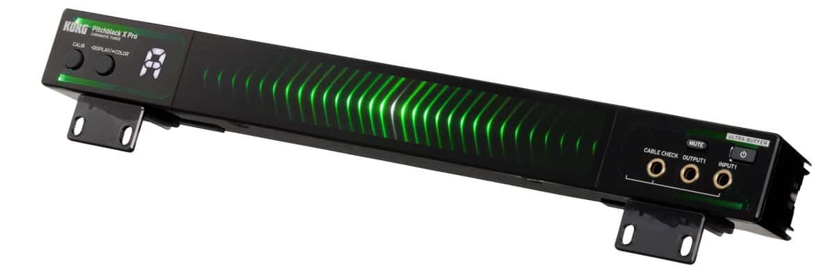 Afinador Cromático Korg Pitchblack X Pro Montable en Rack - Imagen 4