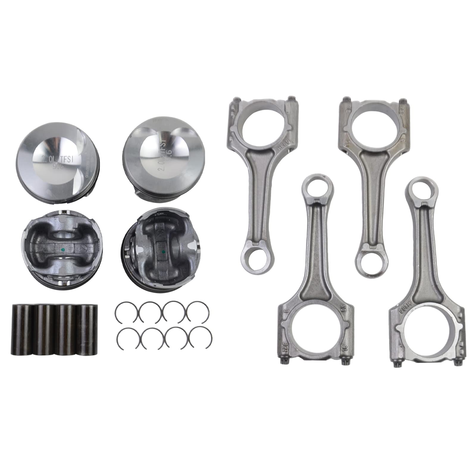 Juego de pistón y biela Koomaha de 23 mm de repuesto para - Imagen 6