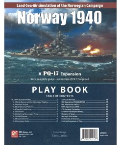 GMT: Norway 1940 Expansion Kit para el juego de mesa PQ-17