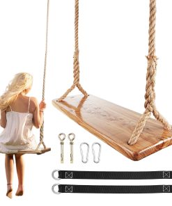 Columpio de Árbol de Madera, Capacidad de Carga de 500 lbs