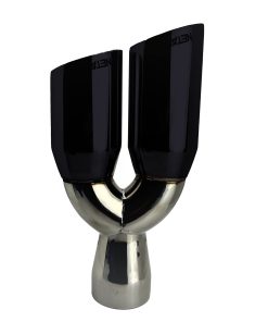 NETAMI 3" Entrada a 3.5" Doble Salida Punta de Escape de