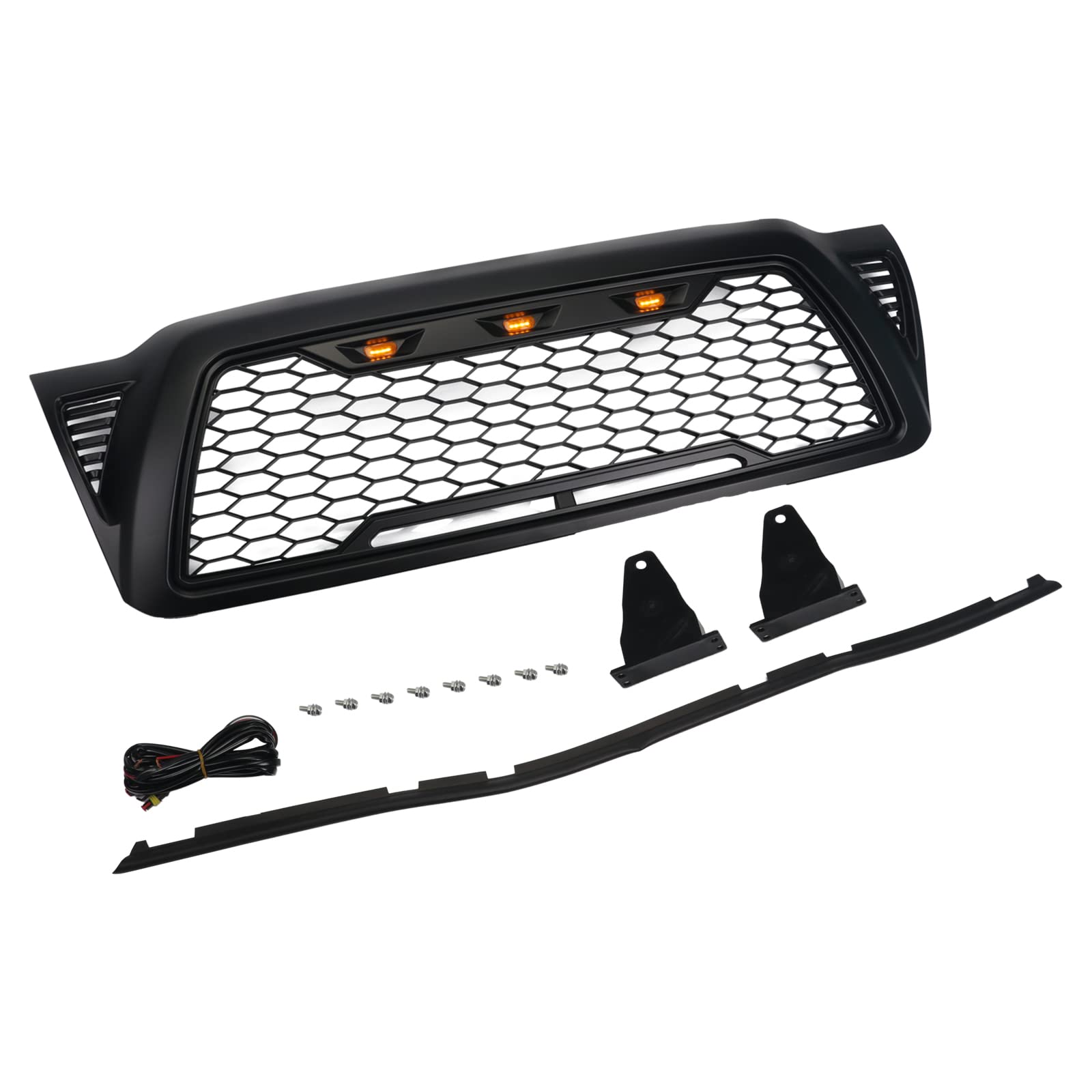 Parrilla de malla delantera DYRDINSHOW en ABS Compatible - Imagen 4