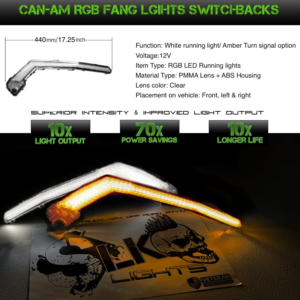 SLK-Lights X3 Luz intermitente LED con color en - Imagen 3