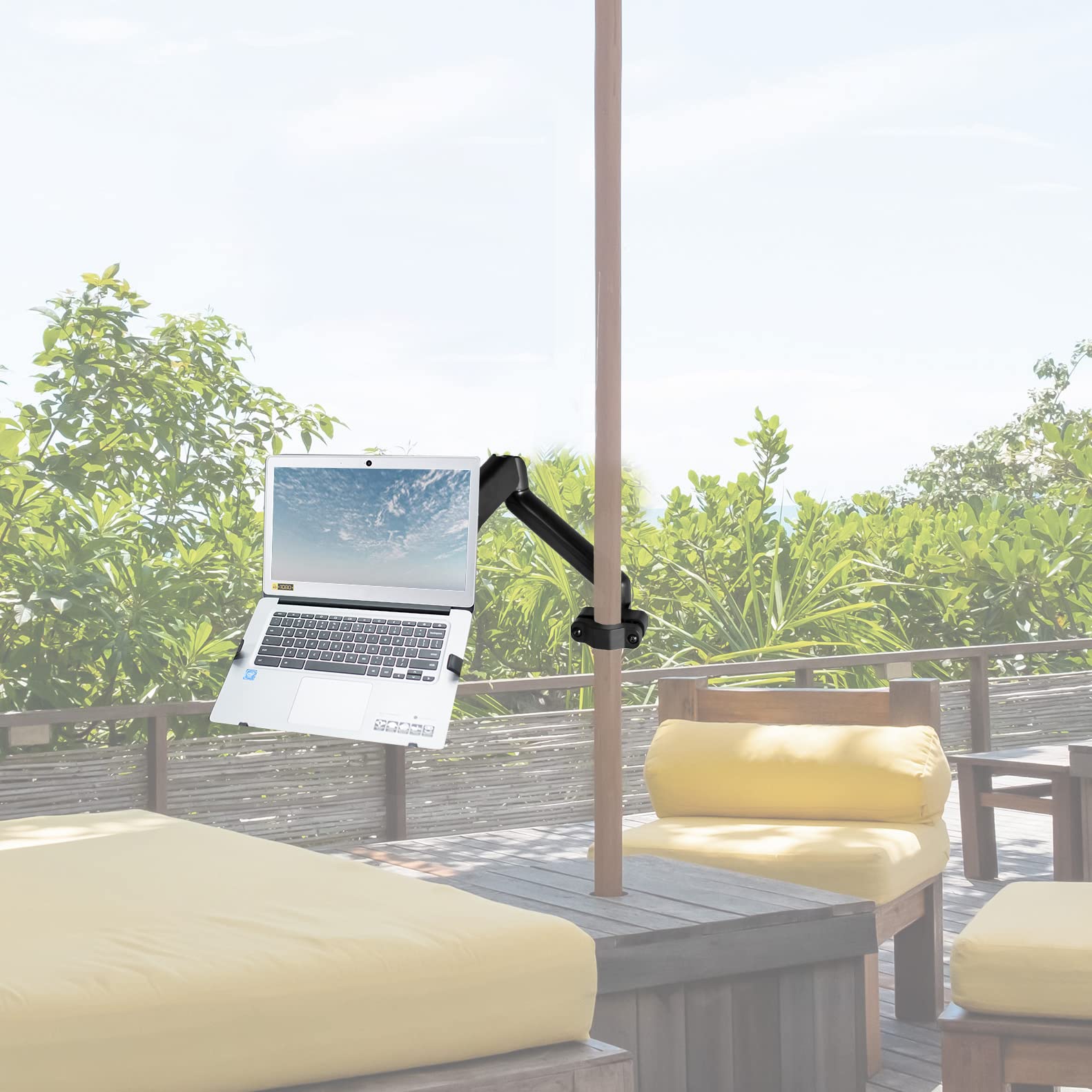 Brazo Universal de Montaje en Poste de Movimiento Completo - Imagen 7