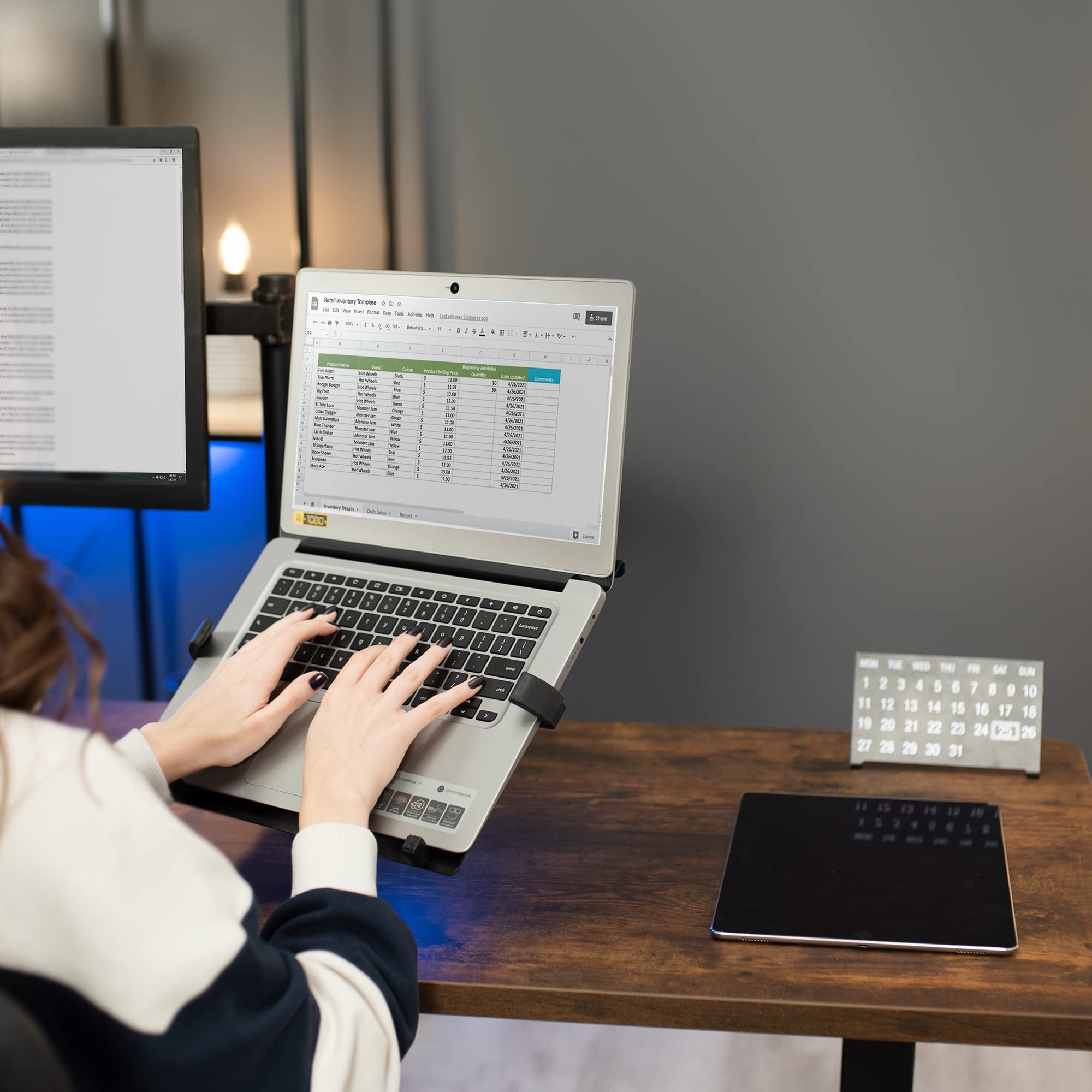 Brazo Universal de Montaje en Poste de Movimiento Completo - Imagen 8