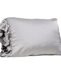 Funda de Almohada de Satén Rizado Bella Il Fiore Goodnight