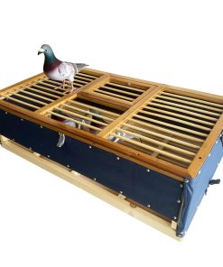 Jaula de palomas Plegable de madera Jaula de transporte