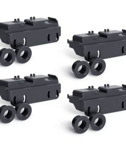 Kit de Portador de Rejilla y Ruedas para Lavavajillas