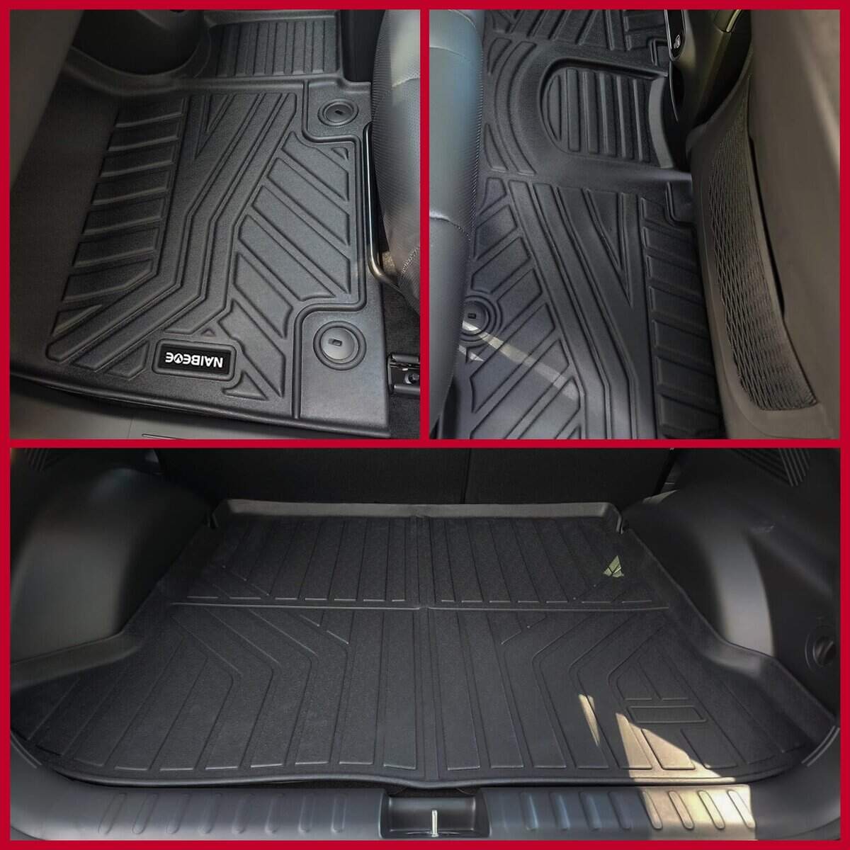 Juego de tapetes para piso Naibeve para Hyundai Ioniq 5 - Imagen 4