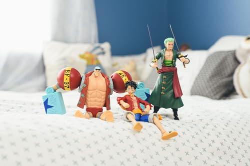 Figura de Acción de Franky de BANDAI Anime Heroes One Piece - Imagen 5