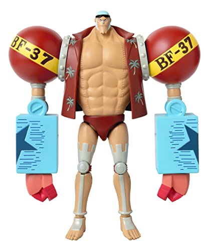 Figura de Acción de Franky de BANDAI Anime Heroes One Piece - Imagen 6