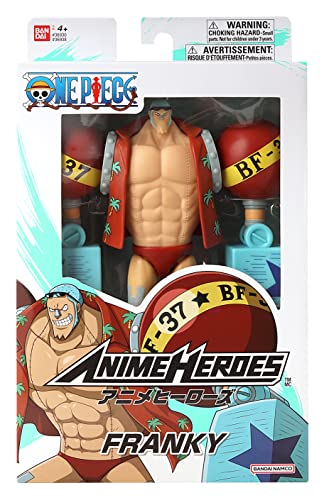 Figura de Acción de Franky de BANDAI Anime Heroes One Piece - Imagen 3