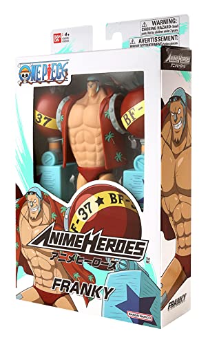 Figura de Acción de Franky de BANDAI Anime Heroes One Piece - Imagen 11