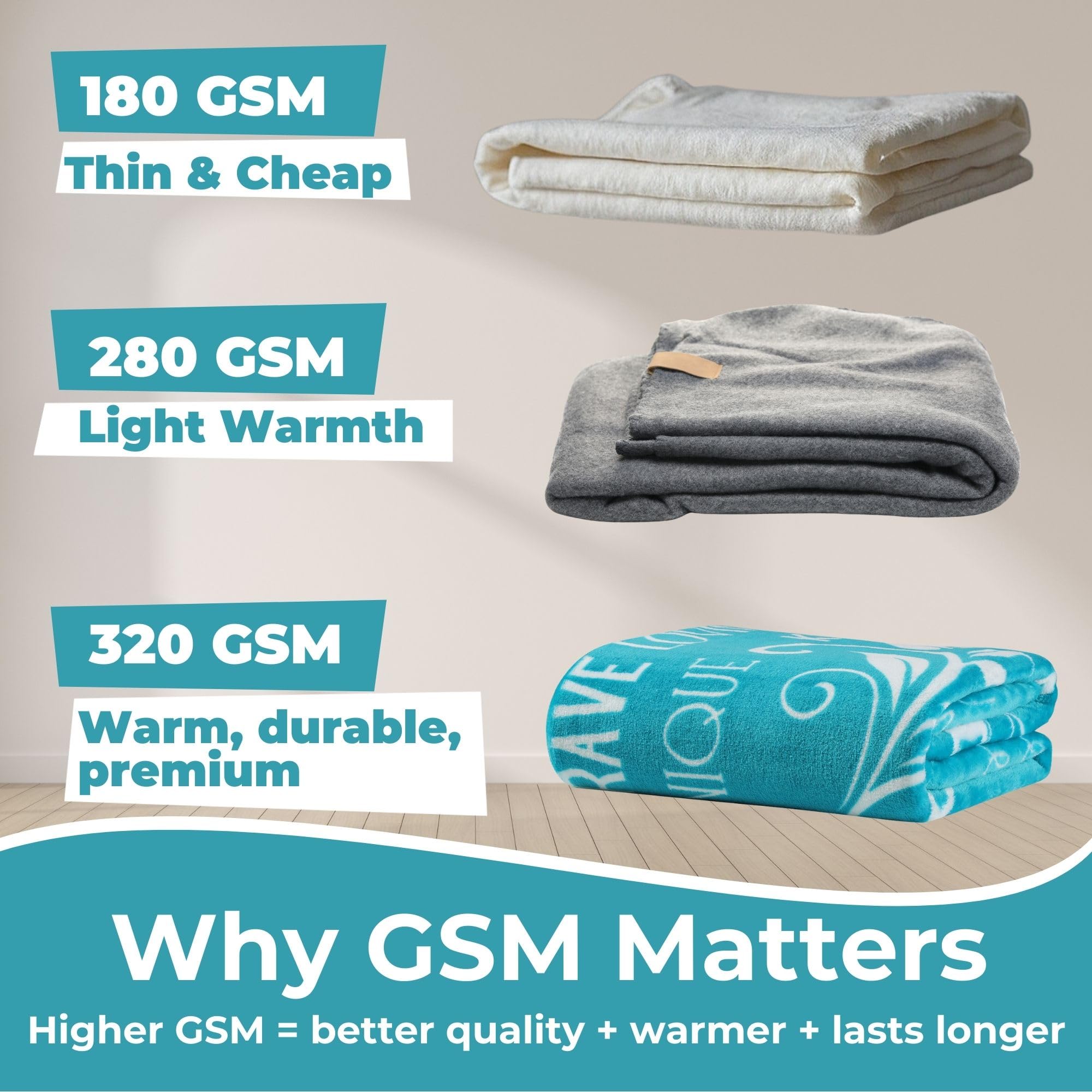 Manta FILO ESTILO My Daughter, Regalos para Hija de Papá, - Imagen 5