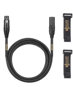 Cable XLR Clef Audio Labs, 25 pies, Cable de 22AWG con
