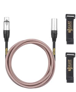 Cable XLR Clef Audio Labs, 20 pies, Balanceado de 22AWG,