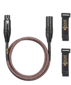 Cable de Micrófono XLR Macho a XLR Hembra de Clef Audio