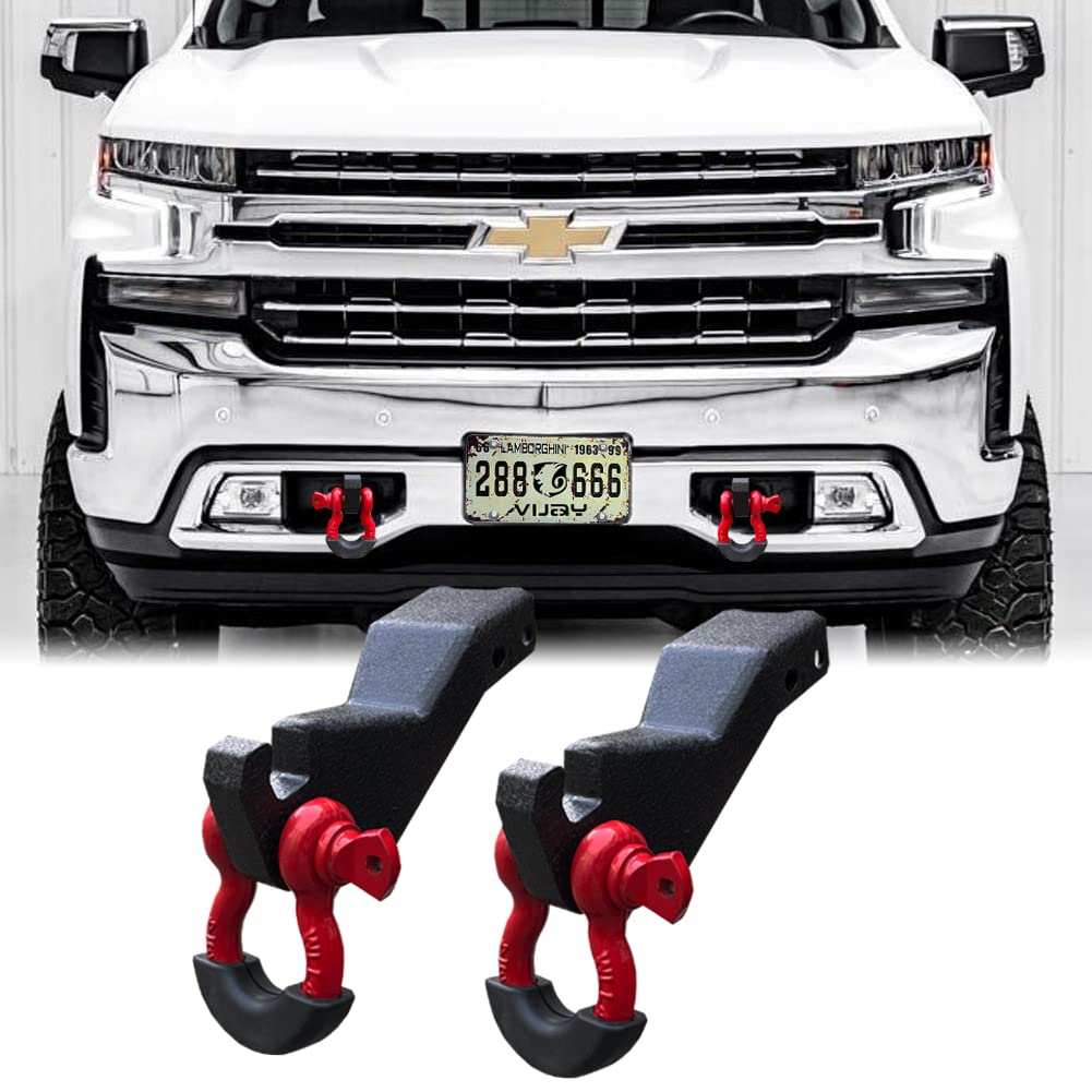 Soporte de Montaje de Gancho de Remolque Delantero Vijay y