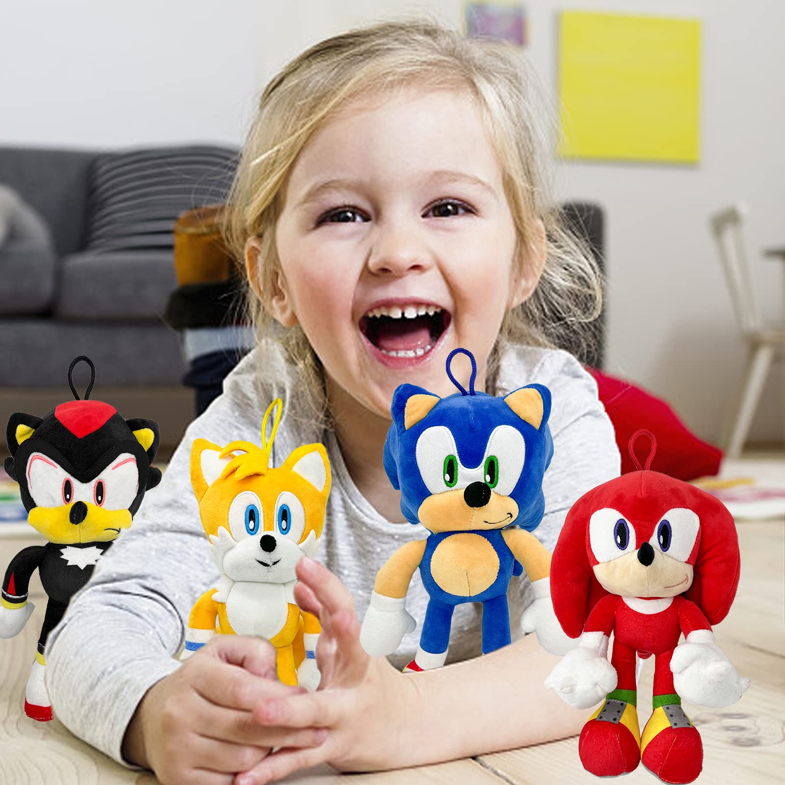 Peluche de Sonic The Movie Sonic 2 de 12 pulgadas - Figura - Imagen 7