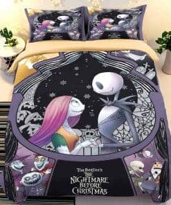 Juego de Funda nórdica Ankeyoo Nightmare Christmas 3 Piezas