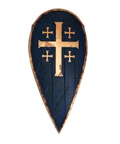 Escudo de Cometa de la Cruzada Medieval para Caballero