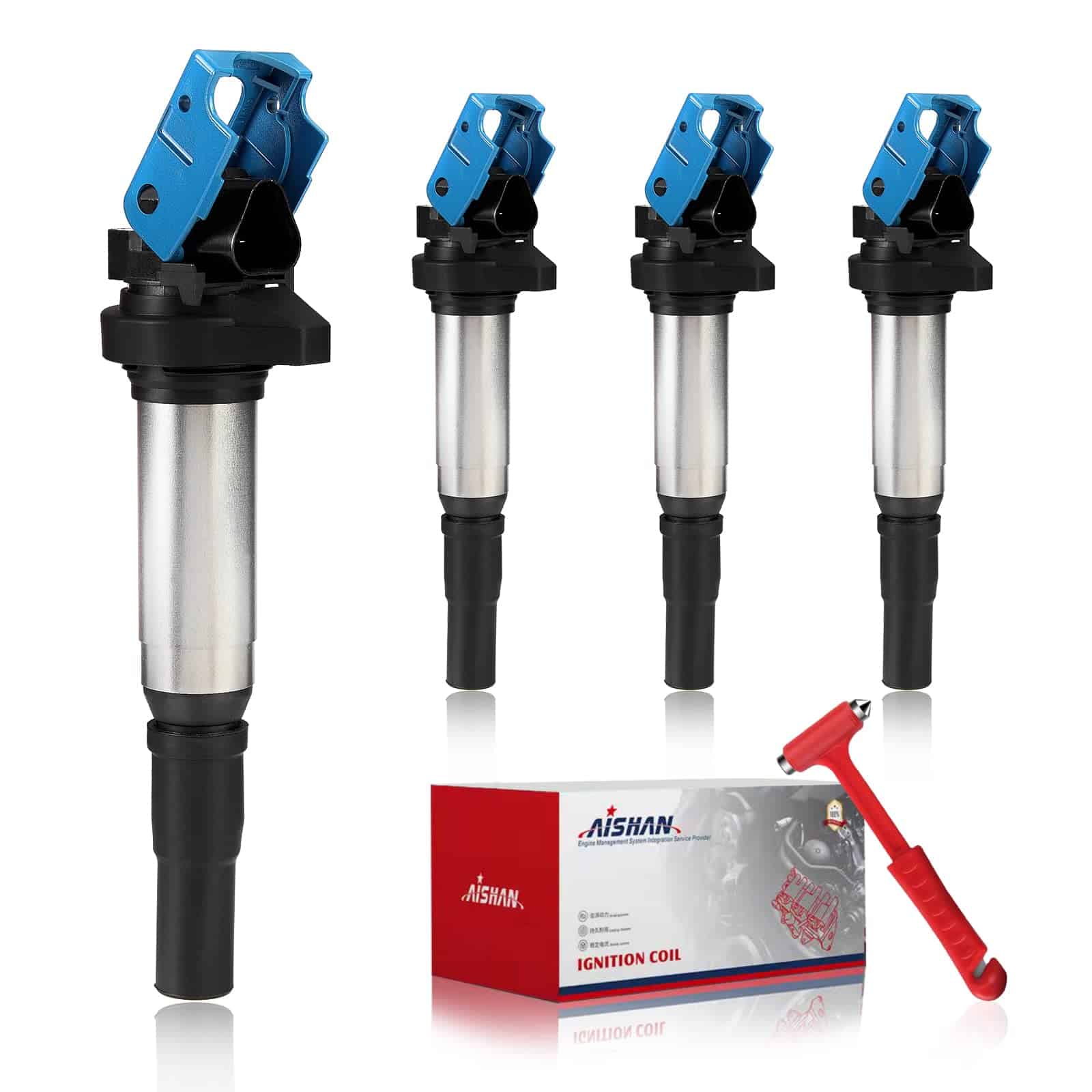 Conjunto de 4 Bobinas de Encendido Compatible con Mini