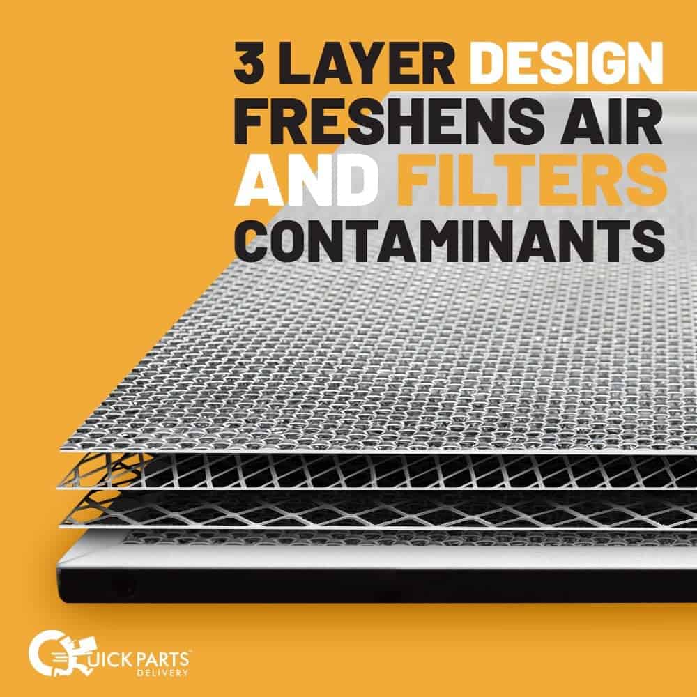 Filtro de campana extractora Quick Parts Delivery VNF 503 - Imagen 3