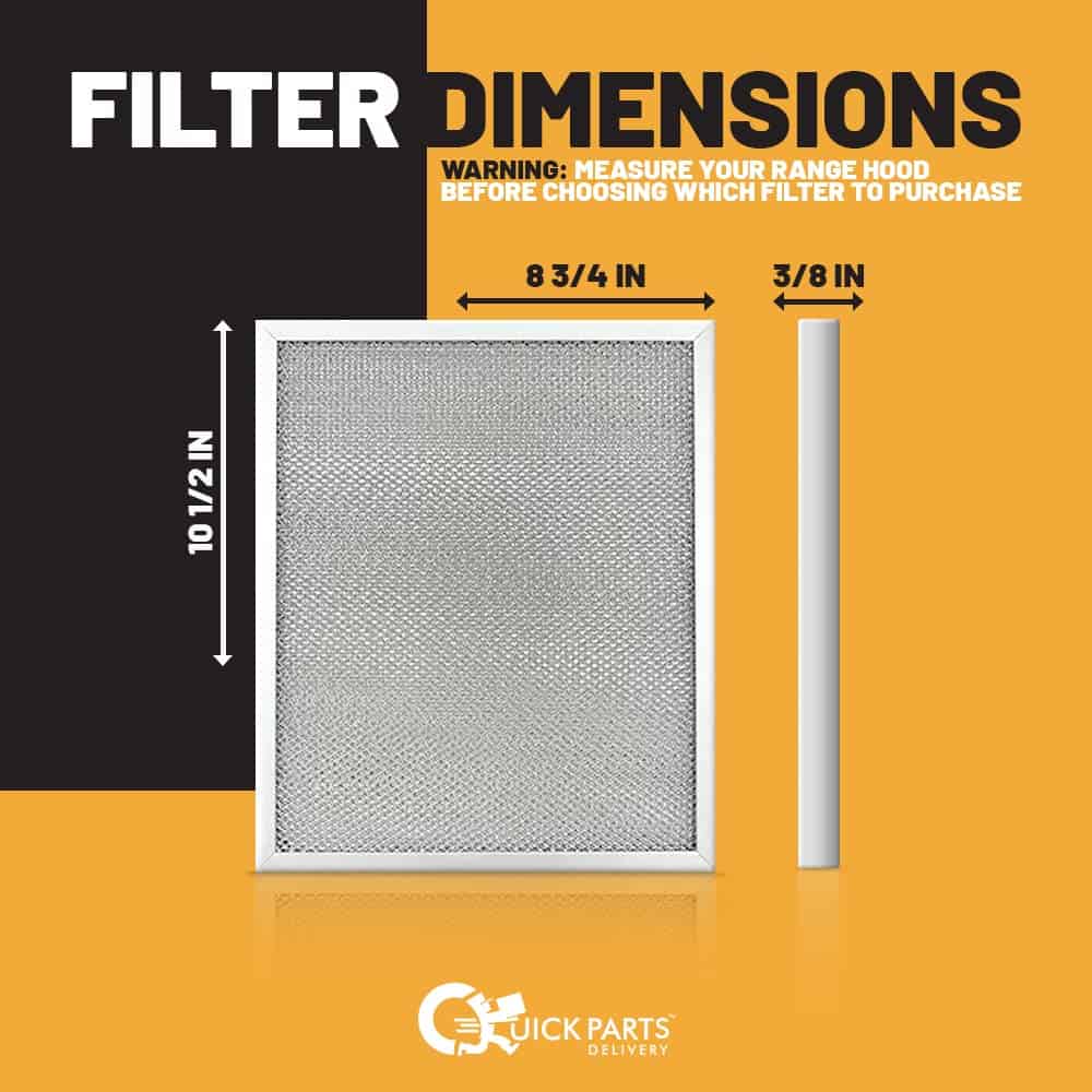 Filtro de campana extractora Quick Parts Delivery VNF 503 - Imagen 4