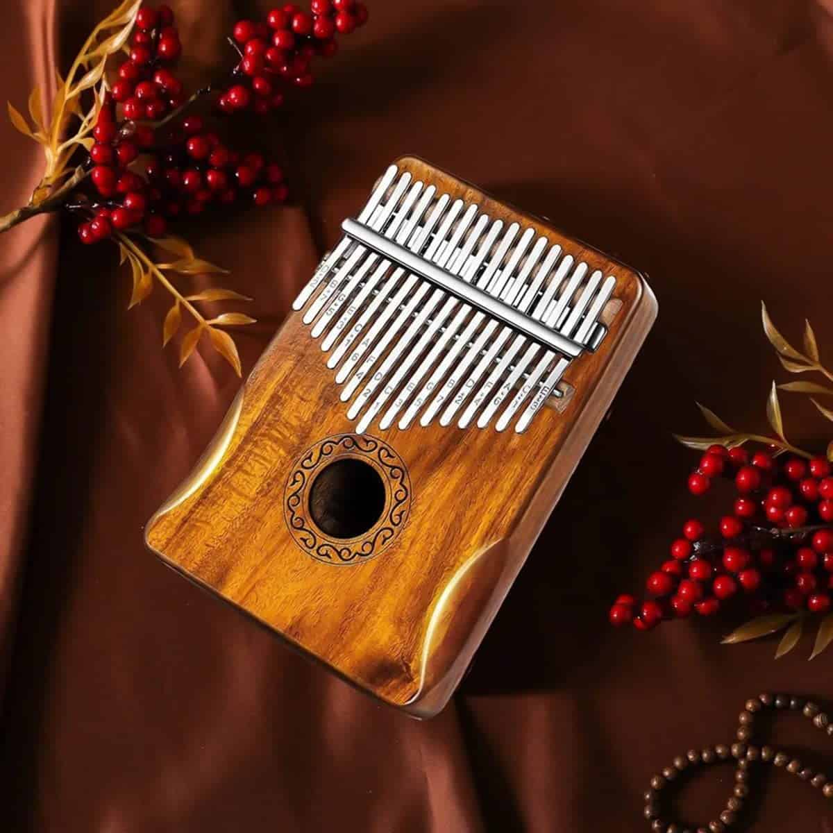 Kalimba AnEssOil 17 Teclas con Funda Protectora Impermeable - Imagen 6