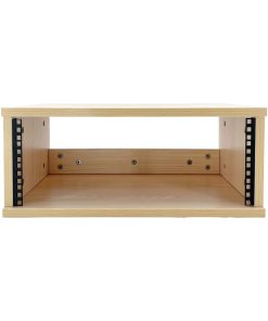 Rack de Escritorio de Madera FMUSER 4U, Rack Estándar para